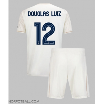 Billige Fotballdrakt Nottingham Forest Douglas Luiz #12 Replika Bortedraktsett Barn 2025-26 Kortermet (med bukser)
